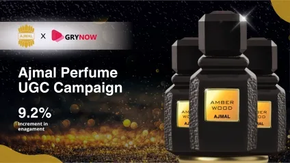 Ajmal Perfume increased 9.2% Engagement with UGC