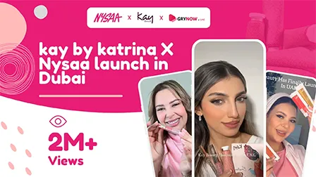 Kay by Katrina X Nysaa launch in Dubai